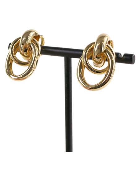 Klipsy do Uszu ZŁOTE KOŁA  Lolita Akcesoria