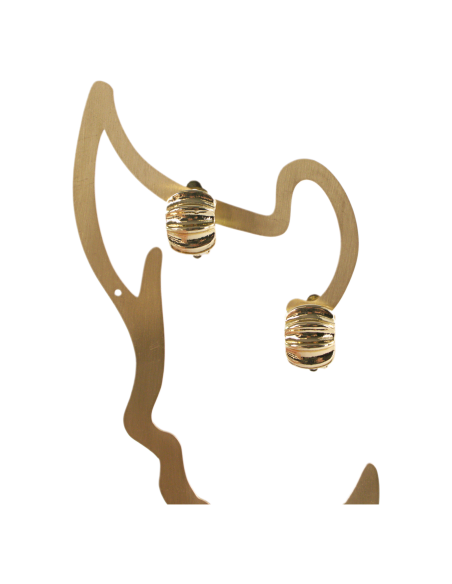 Klipsy do Uszu ZŁOTE KOŁA  Lolita Akcesoria