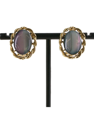 Klipsy do Uszu  ELIPSY "KOCIE OKO"  Lolita...