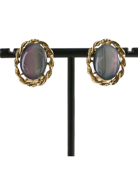 Klipsy do Uszu  ELIPSY "KOCIE OKO"  Lolita Akcesoria