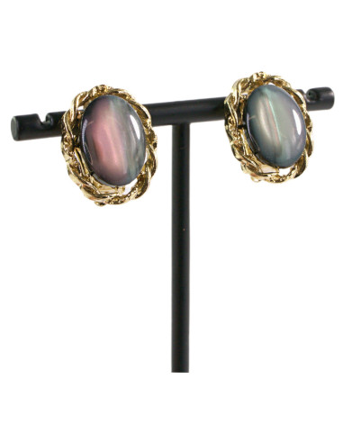 Klipsy do Uszu  ELIPSY "KOCIE OKO"  Lolita...