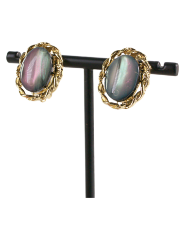 Klipsy do Uszu  ELIPSY "KOCIE OKO"  Lolita...