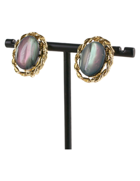 Klipsy do Uszu  ELIPSY "KOCIE OKO"  Lolita Akcesoria