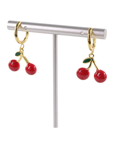 Kolczyki ZE STALI STAL CHIRURGICZNA WISIENKI...