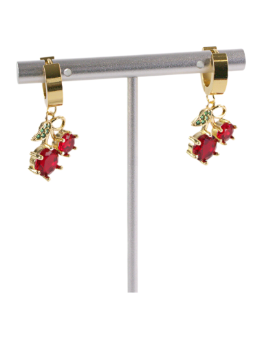 Kolczyki ZE STALI STAL CHIRURGICZNA WISIENKI...