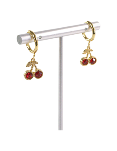 Kolczyki ZE STALI STAL CHIRURGICZNA WISIENKI...