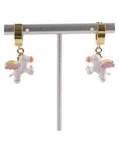 Kolczyki ZE STALI STAL CHIRURGICZNA KONIE KONIK PEGAZ...