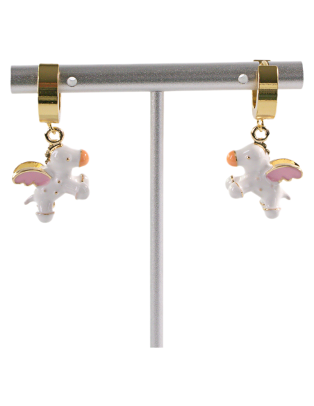 Kolczyki ZE STALI STAL CHIRURGICZNA KONIE KONIK PEGAZ    LOLITA AKCESORIA