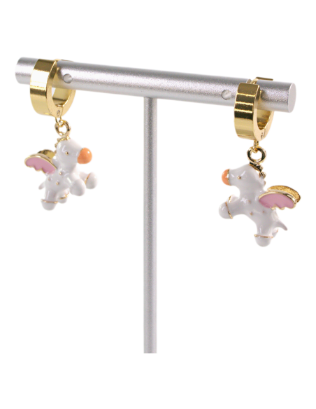 Kolczyki ZE STALI STAL CHIRURGICZNA KONIE KONIK PEGAZ    LOLITA AKCESORIA