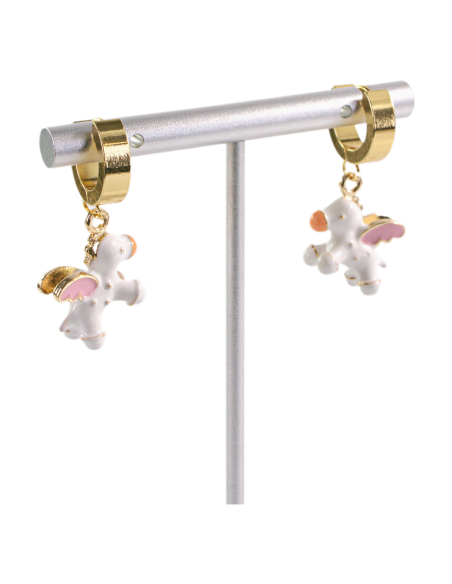 Kolczyki ZE STALI STAL CHIRURGICZNA KONIE KONIK PEGAZ    LOLITA AKCESORIA