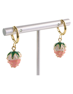 Kolczyki ZE STALI STAL CHIRURGICZNA TRUSKAWKI   LOLITA... 2