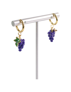 Kolczyki ZE STALI STAL CHIRURGICZNA WINOGRONA     LOLITA... 2