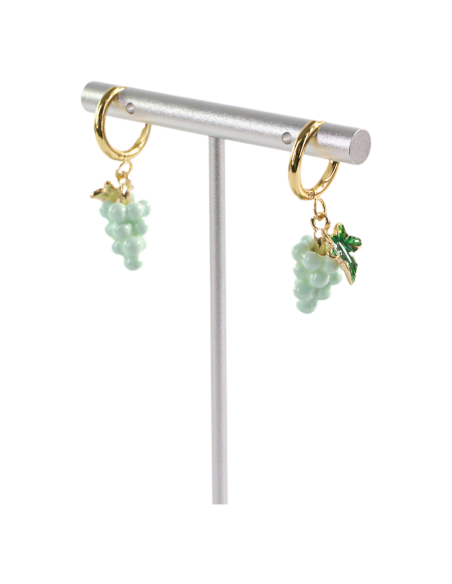 Kolczyki ZE STALI STAL CHIRURGICZNA WINOGRONA     LOLITA AKCESORIA