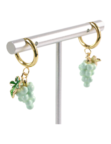 Kolczyki ZE STALI STAL CHIRURGICZNA WINOGRONA...