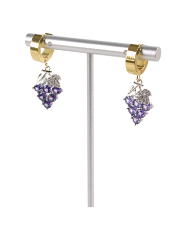 Kolczyki ZE STALI STAL CHIRURGICZNA WINOGRONA...