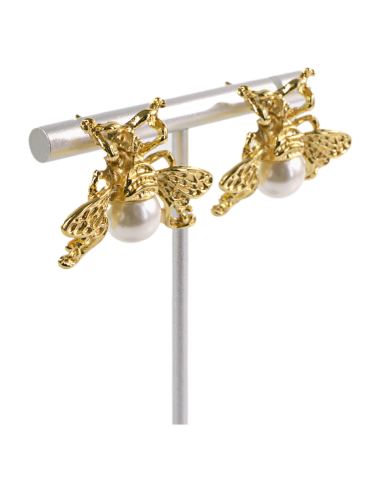 Kolczyki ZE STALI STAL CHIRURGICZNA MUCHA Z...