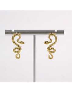 Kolczyki ZE STALI STAL CHIRURGICZNA WĄŻ WĘŻE  LOLITA...