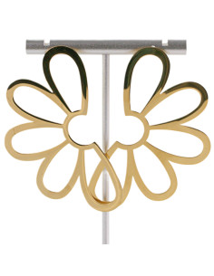 Kolczyki ZE STALI STAL CHIRURGICZNA MAXI XL KWIATY...