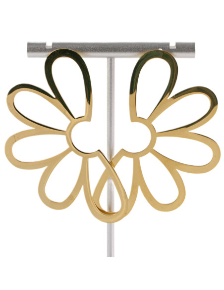 Kolczyki ZE STALI STAL CHIRURGICZNA MAXI XL KWIATY  LOLITA AKCESORIA