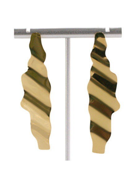 Kolczyki ASYMETRYCZNE MAXI ZE STALI STAL CHIRURGICZNA  LOLITA AKCESORIA