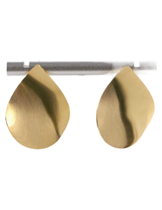 Kolczyki ZŁOTE KROPLE ŁEZKI STAL CHIRURGICZNA   LOLITA...