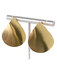 Kolczyki ZŁOTE KROPLE ŁEZKI STAL CHIRURGICZNA   LOLITA... 2