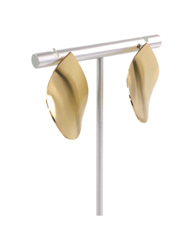 Kolczyki ZŁOTE KROPLE ŁEZKI STAL CHIRURGICZNA...