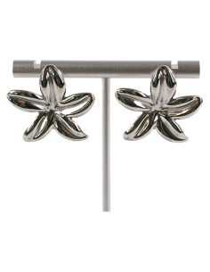 Kolczyki KWIATY KWIATKI SREBRNE STAL CHIRURGICZNA  LOLITA...