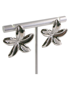 Kolczyki KWIATY KWIATKI SREBRNE STAL CHIRURGICZNA  LOLITA... 2