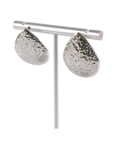 Kolczyki SREBRNE KROPLE ŁEZKI STAL CHIRURGICZNA...