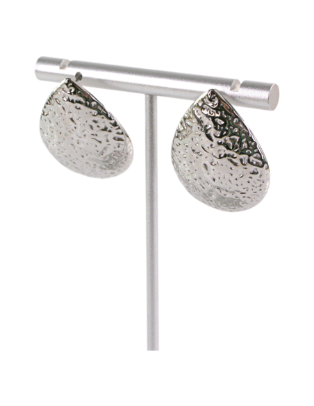 Kolczyki SREBRNE KROPLE ŁEZKI STAL CHIRURGICZNA   LOLITA AKCESORIA