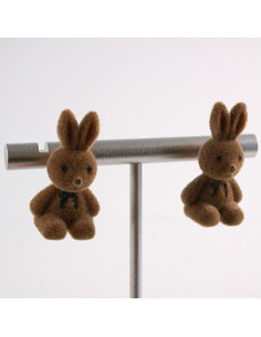 Kolczyki KRÓLIK BRĄZOWY KRÓLICZEK LOLITA AKCESORIA... 2