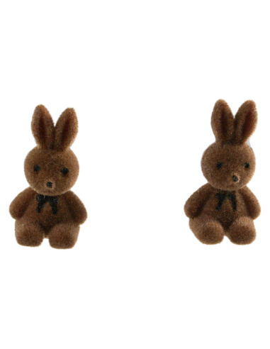 Kolczyki KRÓLIK BRĄZOWY KRÓLICZEK LOLITA...