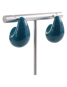 Kolczyki NIEBIESKIE AKRYLOWE ŁEZKI KROPLE LOLITA... 2