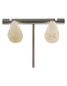 Kolczyki  AKRYLOWE ŁEZKI KROPLE LOLITA AKCESORIA srebrny...