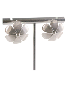 Kolczyki SREBRNY KWIATKI KWIAT  LOLITA AKCESORIA srebrny... 2