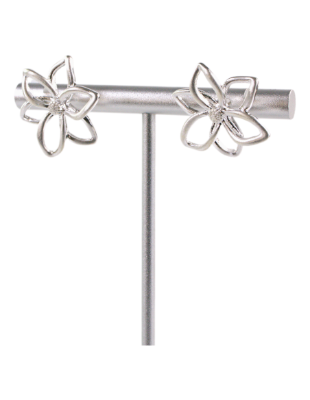 Kolczyki SREBRNY KWIATKI KWIAT  LOLITA AKCESORIA srebrny sztyft 925