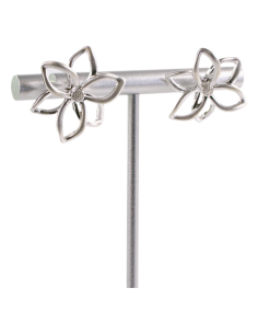 Kolczyki SREBRNY KWIATKI KWIAT  LOLITA AKCESORIA srebrny... 2