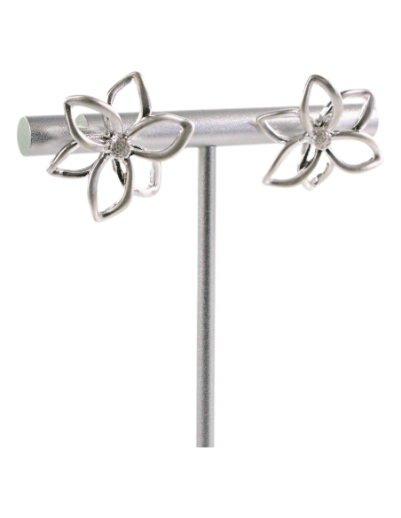 Kolczyki SREBRNY KWIATKI KWIAT  LOLITA AKCESORIA srebrny sztyft 925