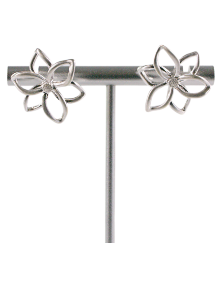 Kolczyki SREBRNY KWIATKI KWIAT  LOLITA AKCESORIA srebrny sztyft 925