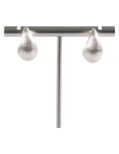 Kolczyki SREBRNE MATOWE ŁEZKI KROPLE LOLITA AKCESORIA... 2