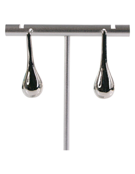 Kolczyki SREBRNE DŁUGIE ŁEZKI KROPLE LOLITA AKCESORIA srebrny sztyft 925