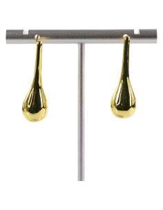 Kolczyki ZŁOTE DŁUGIE  ŁEZKI KROPLE LOLITA AKCESORIA...