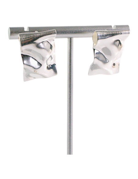 Kolczyki SREBRNE BLASZKI LOLITA AKCESORIA srebrny sztyft 925