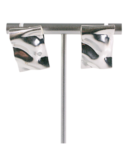 Kolczyki SREBRNE BLASZKI LOLITA AKCESORIA srebrny sztyft 925