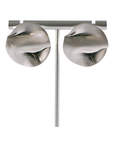 Kolczyki SREBRNE  BLASZKI KOŁA LOLITA AKCESORIA...