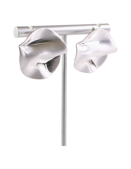 Kolczyki SREBRNE  BLASZKI KOŁA LOLITA AKCESORIA srebrny sztyft 925