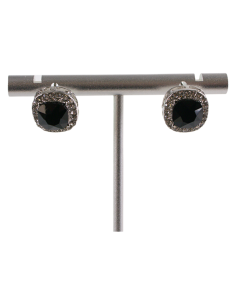 Kolczyki a'la BRYLANTY CZARNY W OPRAWIE LOLITA AKCESORIA...