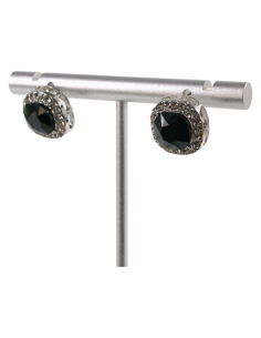 Kolczyki a'la BRYLANTY CZARNY W OPRAWIE LOLITA AKCESORIA... 2