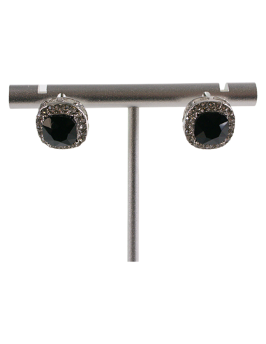 Kolczyki a'la BRYLANTY CZARNY W OPRAWIE LOLITA...
